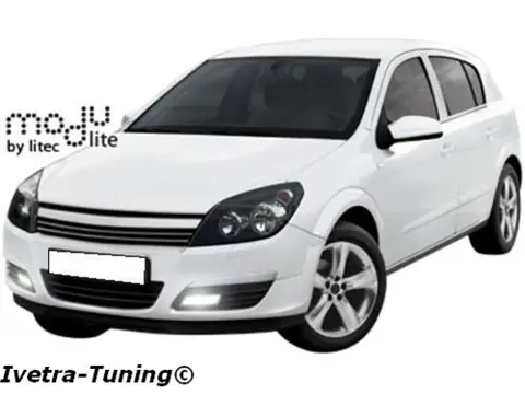 **IVETRA-TUNING** Modulite Dagrijverlichting Opel Astra H