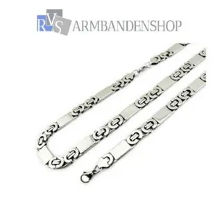 Div rvs platte koningsschakel koningsschakel kettingen 316L