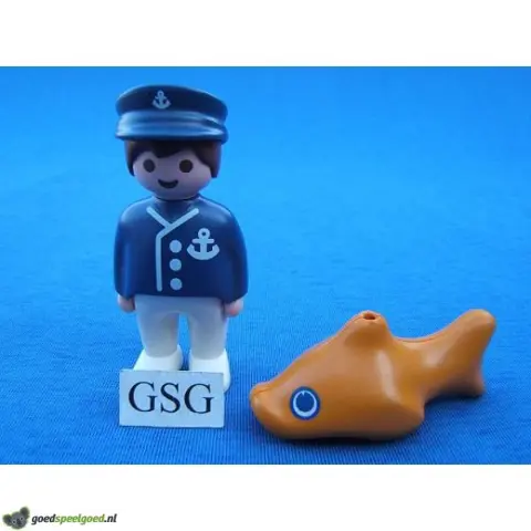 123 Playmobil poppetje met dolfijn set nr. 3