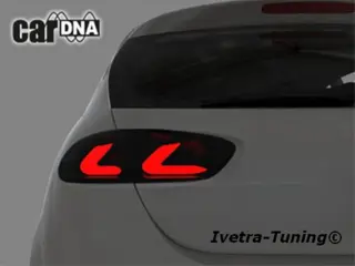 **IVETRA-TUNING** Car DNA Lightbar Achterlichten Seat Leon 1