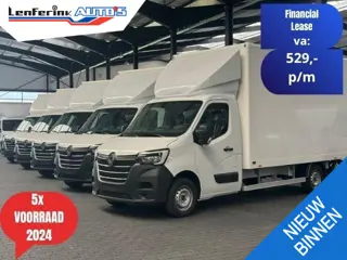 Renault Master 2.3 dCi 165 pk Bakwagen met Laadklep 5x Voorraad Navi, Airco, Dakspoiler, Cruise Cont