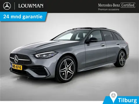 Mercedes-Benz C-Klasse Estate 300 e AMG Lichtmetalen velgen | Parking support | Navigatie | camera a