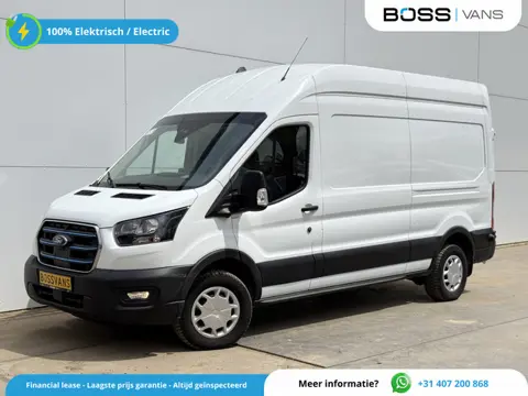Ford E-Transit 68kWh 184PK L3H3 Pakketinrichting 334km WLTP 96,2% (SOH) BEV Snelladen 360º Camera Cr