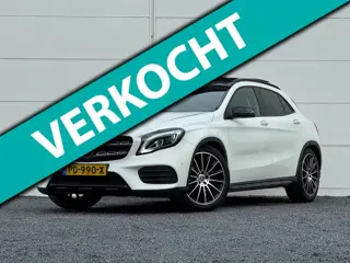 Mercedes-Benz GLA-klasse 180 AMG Org NL 1e eigenaar Pano HarmanKardon Schaalstoelen Memory seats Spo