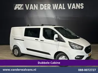 Ford Transit Custom 2.0 TDCI 131pk L2H1 Dubbele Cabine Inrichting Euro6 Airco | 5-Zits | Camera | Cr