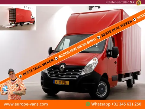 Renault Master T35 2.3 dCi 130pk E6 Bakwagen met laadklep L437cm 09-2017