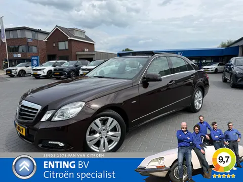 Mercedes-Benz E-klasse 350 CGI AVANTGARDE VOLLEER SCHUIFDAK LUCHTVERING FULL OPTION UNIEK