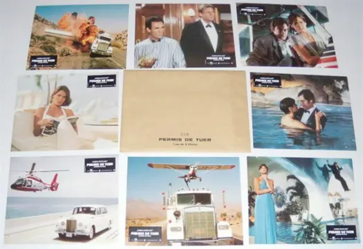 LICENCE TO KILL filmfotoset.