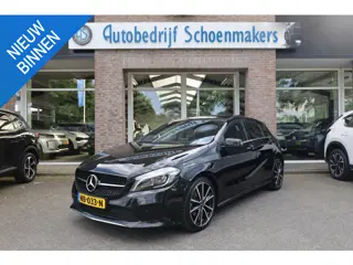 Mercedes-Benz A-klasse 180 Lease Edition Plus PANO STOELVERW. HALF-LEER CAMERA NL-AUTO ZWARTE-HEMEL 
