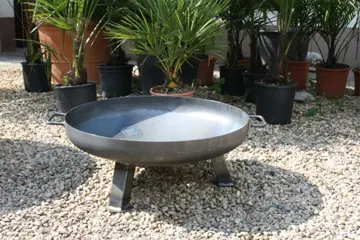 Buitenhaard/ijzeren vuurschaal 65cm diameter