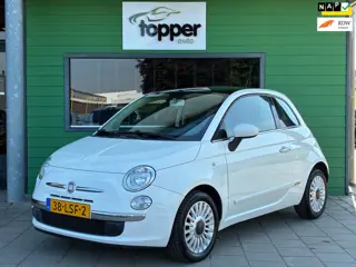 Fiat 500 1.2 Lounge|1e Eigenaar|D-riem v.v.|Panoramadak|Airco