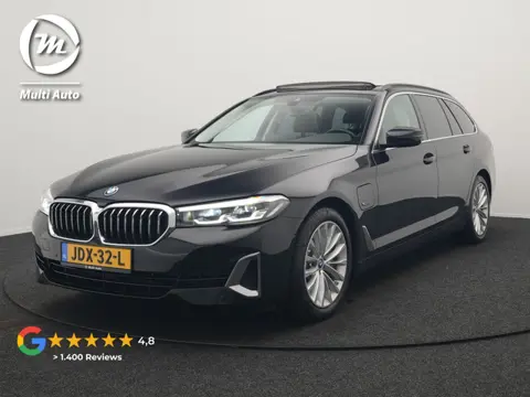 BMW 5 Serie Touring 530e Luxury Line Plug In Hybrid 294pk Dealer O.H PHEV | Trekhaak Af Fabriek | Pa