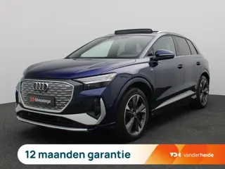 Audi Q4 e-tron 50 quattro Launch edition S Competition 77 kWh SOH 89,74%, Panoramadak, Trekhaak, Sto