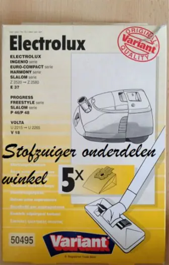Variant Electrolux 50495 Z2540 / 2570 stofzuigerzakken