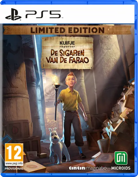 Kuifje Reporter: De Sigaren van de Farao Limited Edition