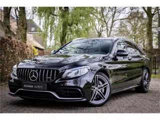 Mercedes-Benz C-Klasse Estate AMG 63 Premium Plus Facelift Schaalstoel Distronic Burmester Panorama
