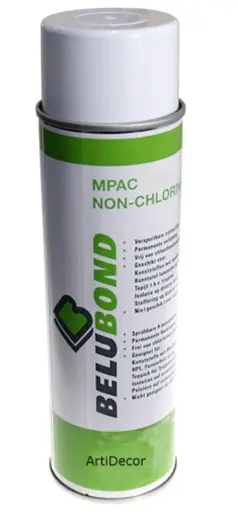 Goed hechtende spuitlijm