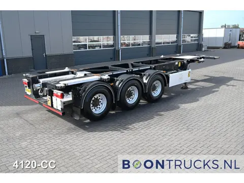 LAG O-3-CC TANK CHASSIS | 20-30ft * ADR EX/II - EXIII - FL - AT * NL TRAILER * APK 02-2027 * 5X AVAI