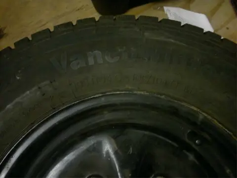 Zgan winterbanden 195 r 14 met velg