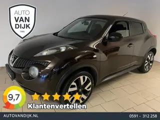 Nissan Juke 1.6 Connect Edition AIRCO NAVI CRUISE BLUETOOTH CAMERA VELGEN PRIVACYGLAS TREKHAAK ZEER 