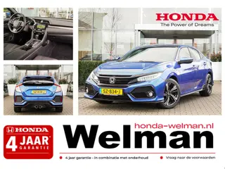 Honda Civic 1.5i VTEC SPORT PLUS - AUTOMAAT - PANORAMADAK - 182 PK - ALL WEATHERS