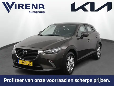Mazda CX-3 2.0 SkyActiv-G 120 SkyLease+ - Airco - Cruise Control - Navigatie - Stoelverwarming - Tre