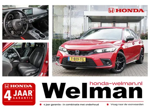 Honda Civic 2.0i e:HEV SPORT - AUTOMAAT - HYBRID - ALL WEATHERS - INSTAPLIJSTEN