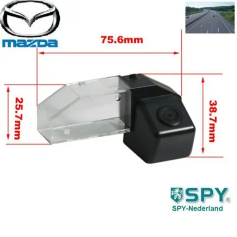 Mazda 6 achteruitrijcamera systeem SPY