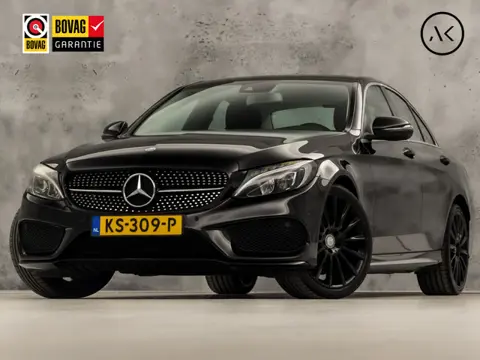 Mercedes-Benz C-Klasse 180 Sport 156Pk Automaat (NAVIGATIE, DIAMOND GRILL, LEDER, STOELVERWARMING, E