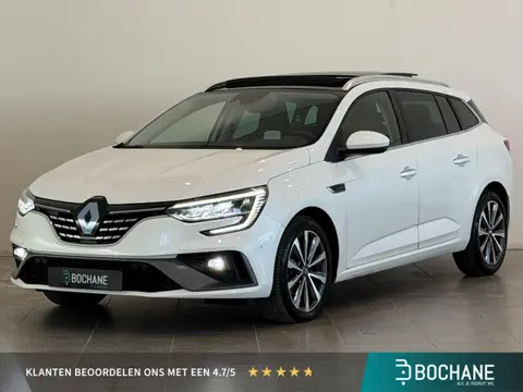 Renault Mégane Estate 1.3 TCe 160 EDC R.S. Line | Trekhaak | Panoramadak | Leder/Alcantara | Stoelve