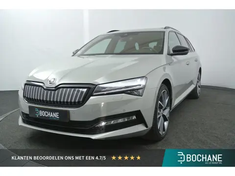 Skoda Superb Combi 1.4 TSI iV Sportline | Panoramadak | Trekhaak | Leder/Alcantara |
