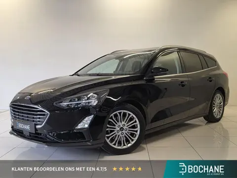 Ford Focus Wagon 1.0 EcoBoost Hybrid Titanium X Business | Camera | Navigatie | El achterklep |