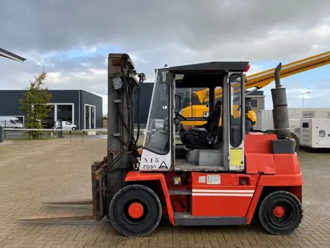 Kalmar DCD 55-6 6 ton Perkins Diesel Sideshift Positioner Freelift Heftruck