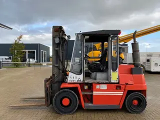 Kalmar DCD 55-6 6 ton Perkins Diesel Sideshift Positioner Freelift Heftruck