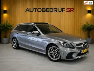 Mercedes-Benz C-klasse Estate 180 Business Solution AMG | Panoramadak! | Camera! | Electrischekoffer