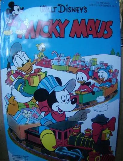 39 metalen plaat mickey