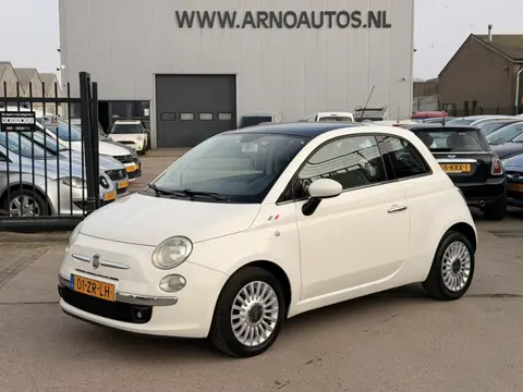 Fiat 500 1.2 Lounge, AIRCO, NIEUWE KOPPELINGSSET+BAK, 146.228 KM NAP, PANORAMADAK, STUURBEKRACHTIGIN