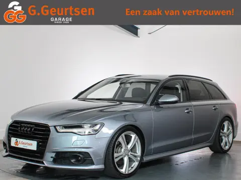 Audi A6 Avant 1.8 TFSI S-line 190PK Black optik, Trekhaak, Navigatie, Volleder, Camera, Matrix, HUD,