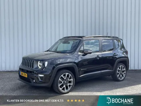 Jeep Renegade 4xe 240 Plug-in Hybrid Electric S | Panoramadak | Lederen bekleding | Lichtmetalen vel