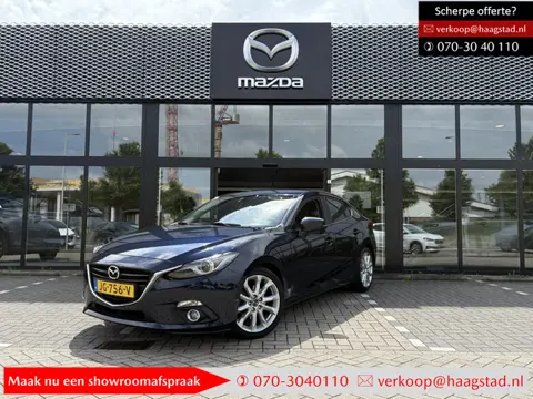 Mazda 3 2.0 GT-M Dealer onderhouden / 1e eigenaar / Head-up-Display / Navi / Leder / Bose / Camera /