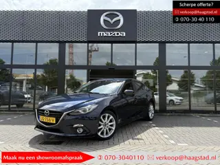 Mazda 3 2.0 GT-M Dealer onderhouden / 1e eigenaar / Head-up-Display / Navi / Leder / Bose / Camera /