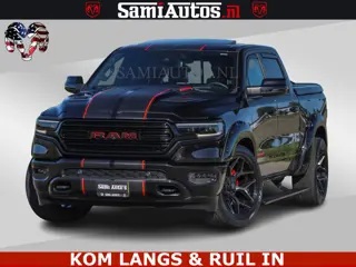 Dodge Ram HULK 5.7 V8 402PK | LIMITED EDITION | HUD | LUCHTVERING | BLACK ON BLACK | STRIPING | WIDE