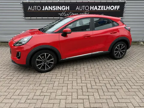 Ford Puma 1.0 EcoBoost Hybrid Titanium | PDC Achter | Afn. Trekhaak | LM Velgen | Airco | LED | Navi