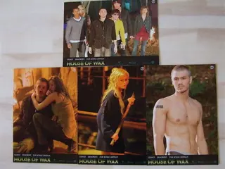 HOUSE OF WAX lobbycard set.
