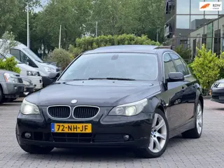 BMW 5-serie 520i High Executive | leder elektrische stoelen | Xenon | Parkeersensoren | Groot scherm