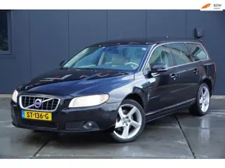 Volvo V70 2.4 D5 AWD Momentum EXPORT 2011 Automaat lederen bekleding 5 cillinder Cruise control blue