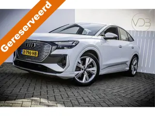 Audi Q4 Sportback e-tron 50 299pk S-Line SOH 92% Trekhaak Camera Origineel NL