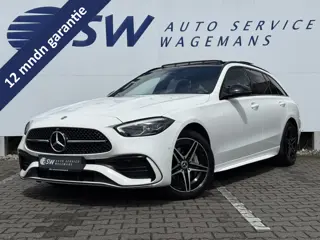 Mercedes-Benz C-Klasse Estate 300 e AMG Line | Pano | Trekhaak | Distronic | Memory | 360* Camera