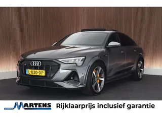 Audi e-tron Sportback S quattro 503pk 95 kWh Panoramadak Trekhaak Leder Matrix LED B&O Memory Keyles