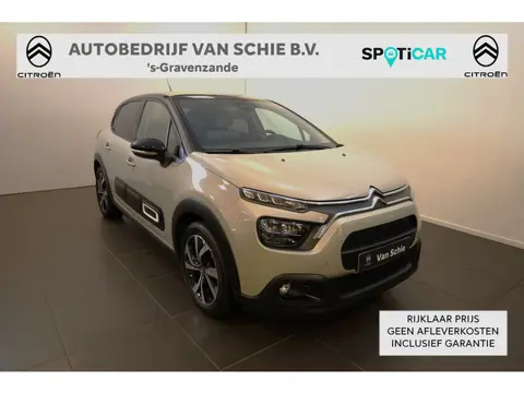 Citroën C3 PT 110 Shine Amb Wood int | Carplay | Trekhaak | 17"